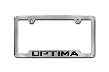 Kia Optima License Plate Frames / Chrome - Midtown Accessories